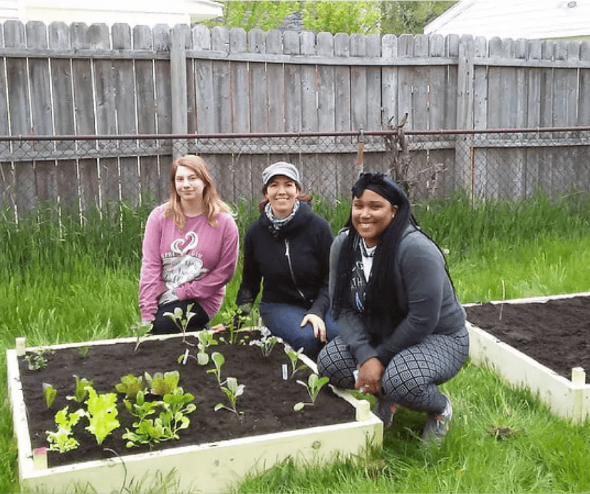Image of an excited Gardening On Me gift card recipient. Their thank you note is below.