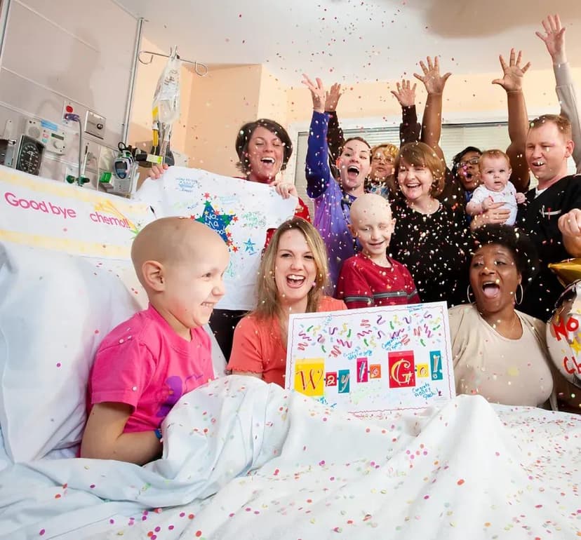 Charity imagery featuring Help childhood cancer research